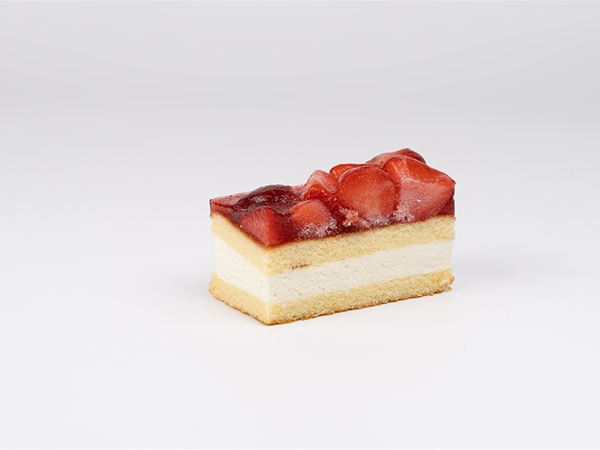 Gluten- en lactosevrij aardbei gebak